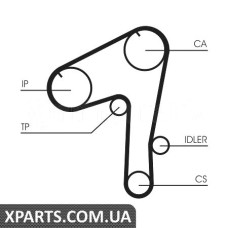 Ремінь ГРМ CONTITECH CT1084