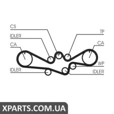 Ремінь ГРМ CONTITECH CT1050