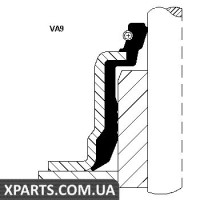 Сальник клапана IN/EX PSA/FORD 1.6HDi/TDCi HHDA Corteco 19035752