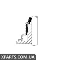 Комплект прокладок, стрижень клапана CORTECO 49375966