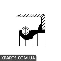 Сальник куліси FIAT 20X30X7 NR 1KL Corteco 12001623B
