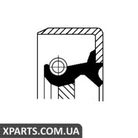 Сальник колінчастого вала ВАЗ 2101 задній 70х90х10 Corteco 12011438B