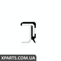 Сальник коленвала передній Citroen erlingo 1.6HDi 40x55x6.4 Corteco 20029116B