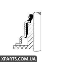 Сальник клапана EX FORD ASDA/FHD/FHF/M7JA/M7JB/FUJA/FUJB VA9 6-17 6X10.8/22.9X15.9 Corteco 12020249