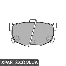 KIA Колодки тормозные задние дисковые CeratoHyundai Delphi LP1073