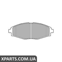 Дискові гальмівні колодки комплект Delphi LP1390