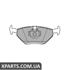 Дискові гальмівні колодки Delphi LP1423