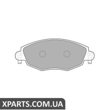 Дисковые тормозные колодки комплект Delphi LP1533