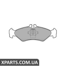 Дисковые тормозные колодки комплект Delphi LP1595