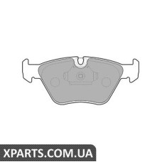 Дисковые тормозные колодки комплект Delphi LP1608