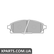 NISSAN Гальмівні колодки передн. X-Trail 01-Delphi LP1659