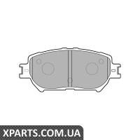 Тормозні колодки дискові TOYOTA Camry V30 F 01 Delphi LP1738