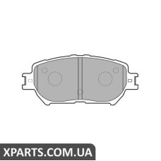 Тормозні колодки дискові TOYOTA Camry V30 F 01 Delphi LP1738