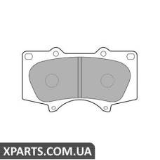 Тормозні колодки дисковіTOYOTA Land Cruiser F 03 Delphi LP1782