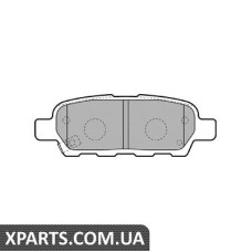 Дисковые тормозные колодки комплект Delphi LP1807