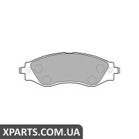 Колодки гальмівні дискові CHEVROLET Epica/Evanda F 05 Delphi LP1816