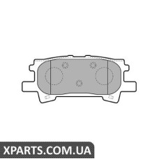 TOYOTA Гальмівні колодки задн. Lexus RX300 03- Delphi LP1820