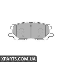 Гальмівні колодки дискові LEXUS RX300/RX350/RX400h F 05 Delphi LP1823