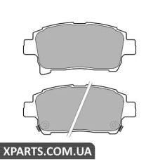 Тормозні колодки дискові TOYOTA Corolla/Prius/iQ F 99 Delphi LP1896