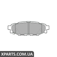 SUBARU Гальмівні колодки задн. ForesterImprezaLegacyOutback Delphi LP1999