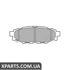 SUBARU Гальмівні колодки задн. ForesterImprezaLegacyOutback Delphi LP1999