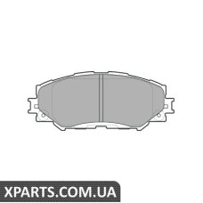 Дисковые тормозные колодки комплект Delphi LP2002