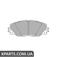 TOYOTA Тормозные колодки передн.Rav 4 IIIIV 06-Auris 10- Delphi LP2003