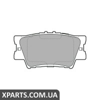 Тормозні колодки дискові TOYOTA/LEXUS Rav4/CamryV40/V50/ES R 06 Delphi LP2004