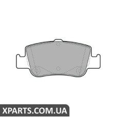 Дисковые тормозные колодки комплект Delphi LP2103