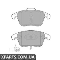 Дисковые тормозные колодки комплект Delphi LP2107