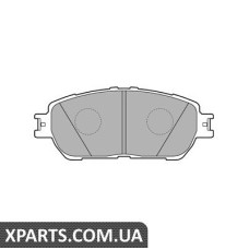 Дискові гальмівні колодки комплект Delphi LP2132