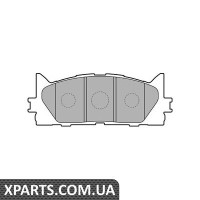 TOYOTA Гальмівні колодки передн. Camry V40 06- Delphi LP2169