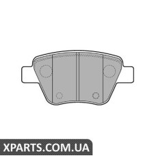 Дисковые тормозные колодки комплект Delphi LP2178