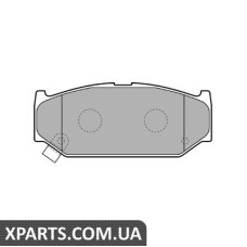 SUZUKI Гальмівні колодки передні Swift III 05- Delphi LP2182