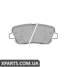 Колодки гальмівні Delphi LP2202