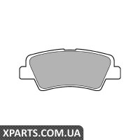 Дискові гальмівні колодки комплект Delphi LP2295