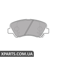 Дискові гальмівні колодки комплект Delphi LP2497