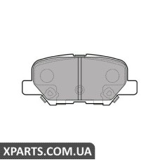 Дисковые тормозные колодки комплект Delphi LP2501