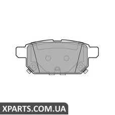 SUZUKI Гальмівні колодки задн. Swift IV 10-SX4 S-Cross 13- Delphi LP2687