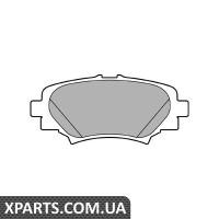 Колодки гальмівні Delphi LP2702