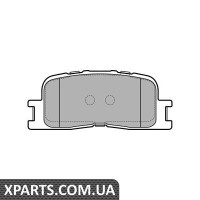 Колодки гальмівні Delphi LP2703