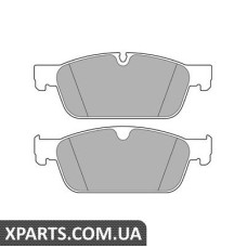 Гальмiвнi колодки дисковi MERCEDES GL II X166/ML III W166 F 11 Delphi LP2705