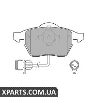VW Гальмівні колодки передн.Audi 100 90-A46SharanFord 95круглий роз'єм Delphi LP784