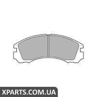 MITSUBISHI Гальмівні колодки передні Pajero 90-L200/400 GalantLancer Delphi LP871