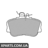 Тормозні колодки дискові MERCEDES CW202 F 93-04 Delphi LP881