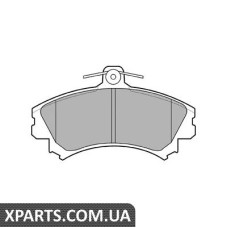 MITSUBISHI Тормозные колодки передн.Colt VISpace StarCarisma 1.6-1.8 95-Smart Forfour 04- Delphi LP993