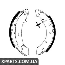 Барабанные тормозные колодки Delphi LS1717