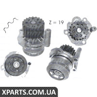 VW Помпа води (New number!) AUDI A3 1.9TDI 03-,Passat,Skoda DOLZ A251