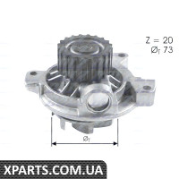 Насос водяний VW LT T4 2.4D/2.5D/TD 95- DOLZ A280