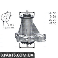 Насос системи охолодження DOLZ M276